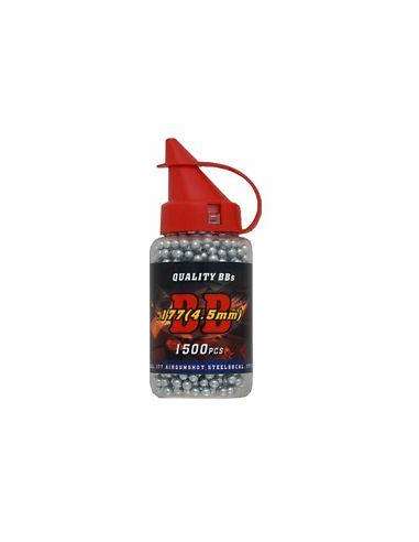 Bolas Metalicas Calibre 4.5mm. 1500 uds.