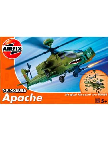 Maqueta QuickBuild Helicoptero Apache