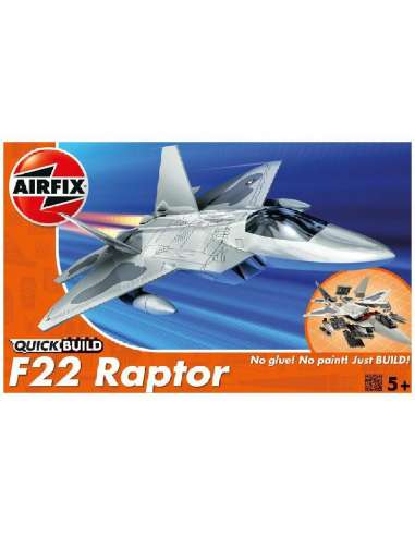 Maqueta Avion F22 Raptor QuickBuild Airf