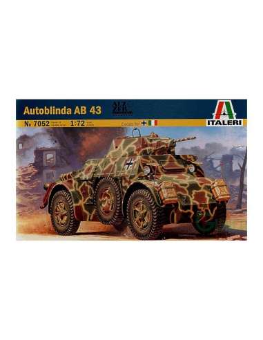 VEHICULO BLINDADO AB 43        ESC.:1/72