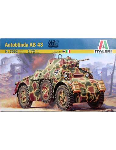 VEHICULO BLINDADO AB 43        ESC.:1/72