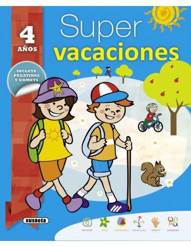 Libro Super vacaciones (4 años)