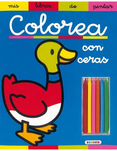 Libro Colorea Con Rotuladores