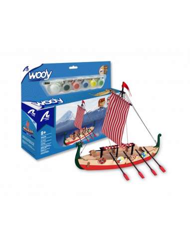 BARCO SERIE HISTORIA. C/PINT+COLA+PINCEL