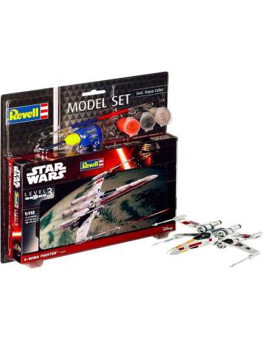 Maqueta Model Set Caza X-Wing Star Wars