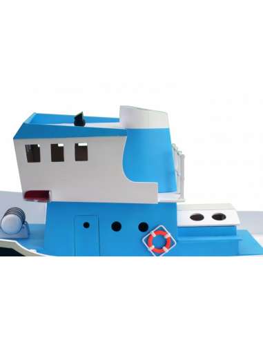 BARCO DE MADERA REMOLCADOR ATLANTIS