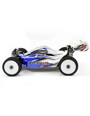 Coche Hyper SS Electrico RTR Azul 1/8
