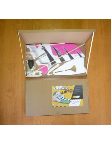 CRACK WING VERDE 750 MM VUELO 3D F06