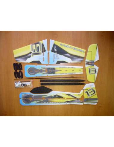 CRACK YAK LITE AZUL Y AMRILLO 800 MM L01