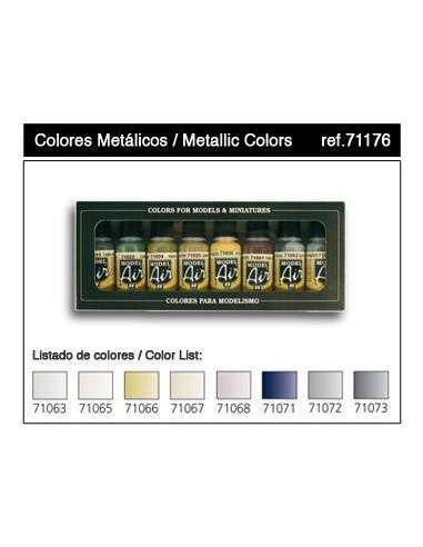 Set Model Air Colores Metalizados (8)