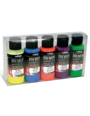 Caja Colores Fluorescentes Vallejo RC