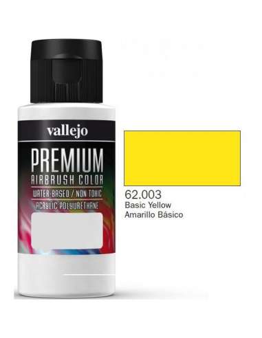 Vallejo Premium Color Aerografo Amarillo