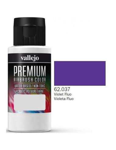 Pintura Aerografo Color Violeta Fluoresc