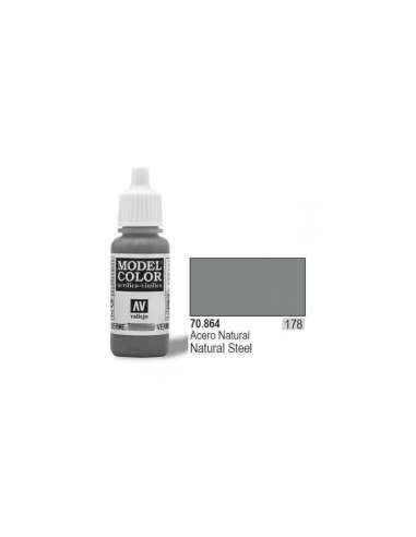 Pintura Vallejo Acero Natural 70864