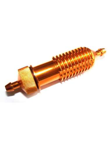 FILTRO GASOLINA GRANDE ALUMINIO NARANJA