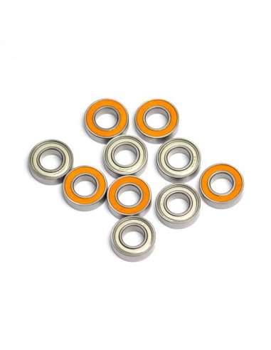 RODAMIENTOS 8x16X5 H.SPEED ABEC5 NARANJA