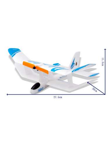 AVION INDOOR GLIDER 2.4 GHZ 2 CANALES