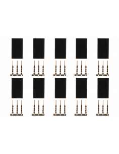 CONECTOR JR MACHO 10 UDS.