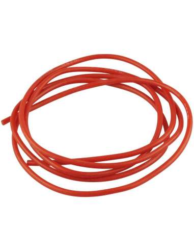 Cable Silicona 0.75mm x 1 metro Rojo