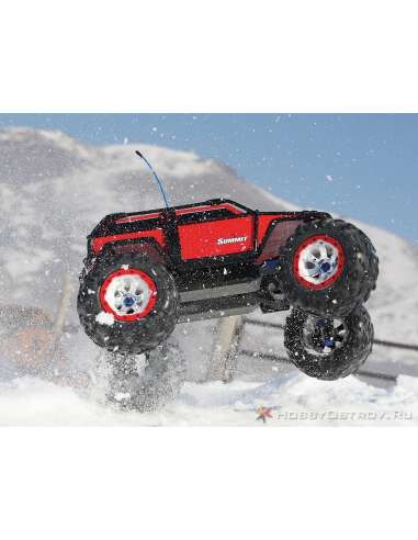 Traxxas Summit 1/8 TQI Violeta.