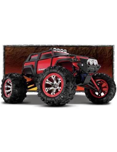Traxxas Summit 1/8 TQI Violeta.
