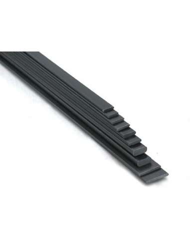 TIRA DE CARBONO PLANA 1.0 X 3.0 1 METRO