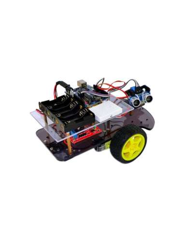 COCHE ULTRASONIDO COMPATIBLE ARDUINO