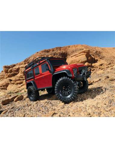 Trx4 Land Rover Defender Rojo Traxxas 