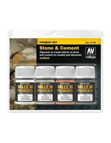 Pigmentos Piedra y Cemento Vallejo 73192