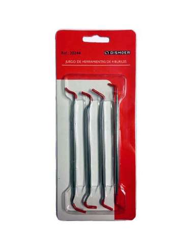 JUEGO DE BURILES ESCULPIR 4 UDS.