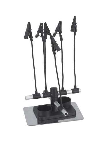 Soporte Para Pintar Piezas Con Pinzas.