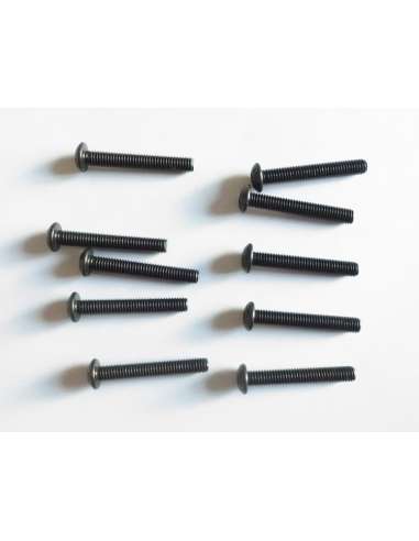 TORNILLOS ALLEN C/RED. M3X20MM (10 UDS)