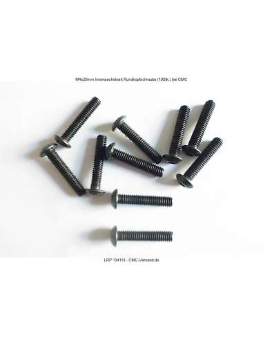 TORNILLOS ALLEN C/AVELL.M4X20MM (10 UDS)