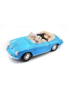 PORSCHE 356B CABRIOLET AZUL... 2