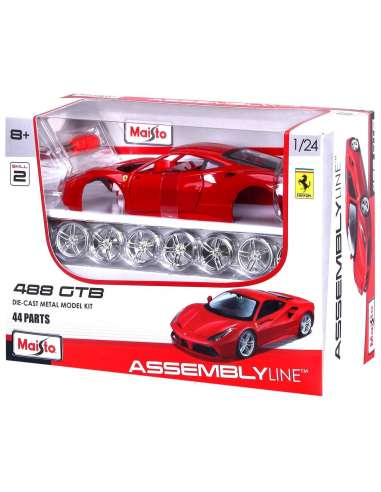 Ferrari 488 GTB Kit Escala 1/24 Maisto