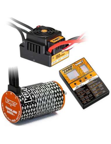 Combo Motor Brushless 2750 kv 1/10 80Amp