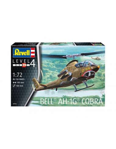 Maqueta 1/72 Bell Ah-1G Cobra