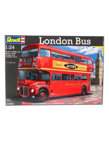 Maqueta 1/24 London Bus Revell Kit