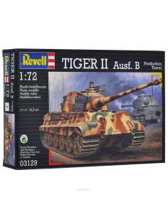 Maqueta 1/72 Tiger Ii Aisf.B