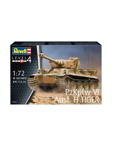 Maqueta Tanque 1/72 Pzkpfw Vi Tiger Ausf