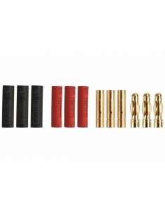Conector Oro 3.0 mm. 3 parejas