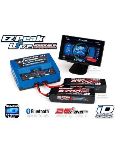 Cargador EzPeak Live, Duo Charger 200W 