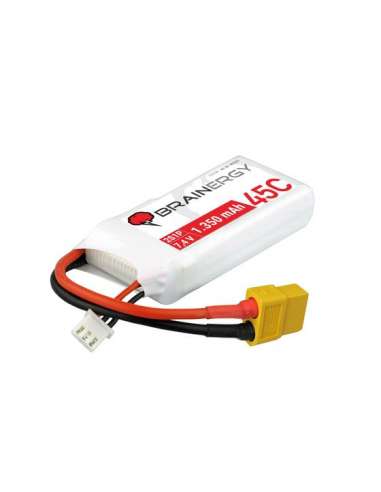 Bateria Lipo 7.4V 1350 mah. 45C Brainerg