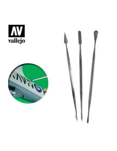 Set 3 Curetas Acero Inoxidable 2