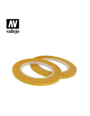 Cinta De Enmascarar 3mm x 1.8 M Vallejo