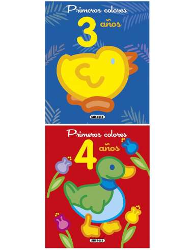 Libro Primeros colores (4 títulos)