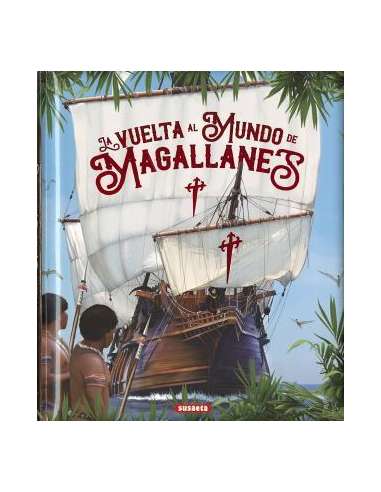 Libro La vuelta la mundo de Magallanes