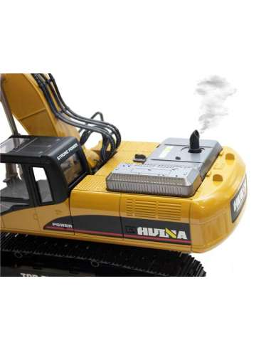 Excavadora R.C. de Cadenas Metal Huina 1