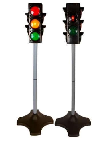 Semaforos c/Iluminacion 72x21x21 cms. 