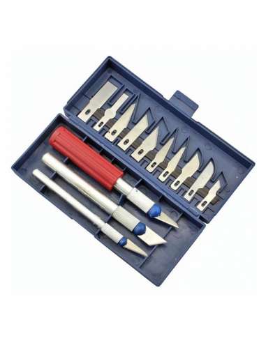 Set 3 Cutex Aluminio c/ 10 Cuchillas 